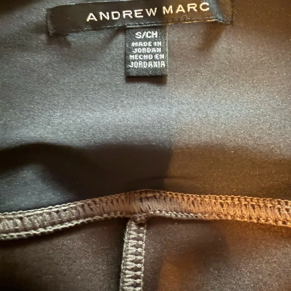 Andrew Marc Faux Suede Pull-On Leggings Taupe Brown (Size Small) ✨ - Picture 5 of 7